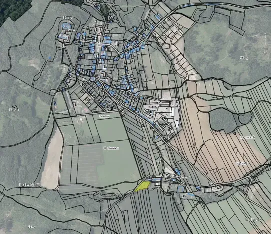 Prodej pozemku pro bydlení, Bouzov, 1563 m2