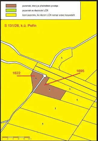 Prodej lesa, Dolní Hořice, 6269 m2