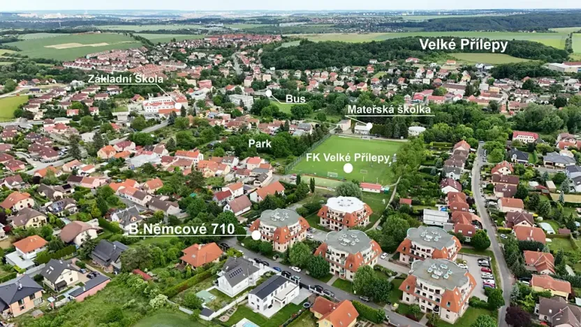 Prodej bytu 3+kk, Velké Přílepy, Boženy Němcové, 61 m2