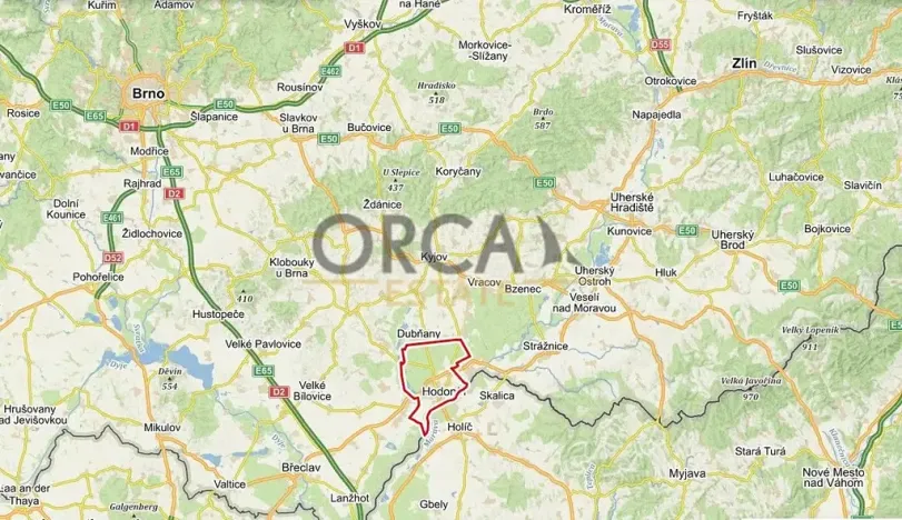 Prodej podílu zahrady, Hodonín, 1033 m2