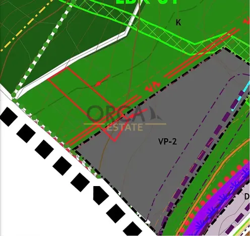 Prodej komerčního pozemku, Chomutov, 6505 m2