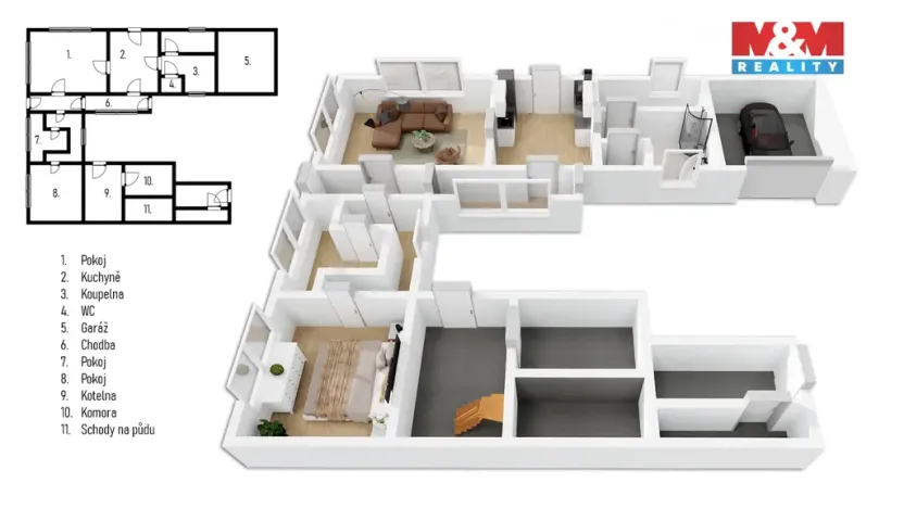 Prodej chalupy, Uhersko, 120 m2