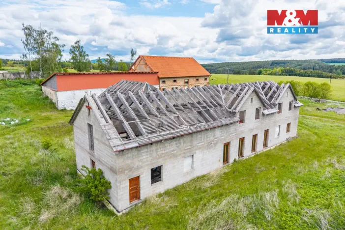 Prodej zemědělského objektu, Bor - Velká Ves, 627 m2