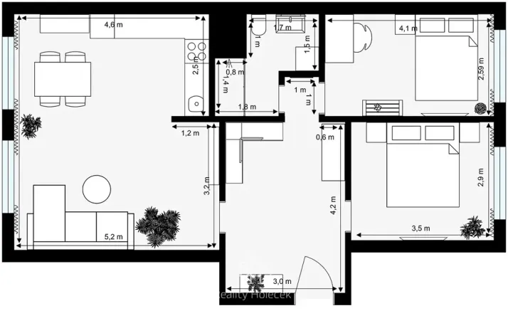 Prodej bytu 3+kk, Kladno, Italská, 69 m2
