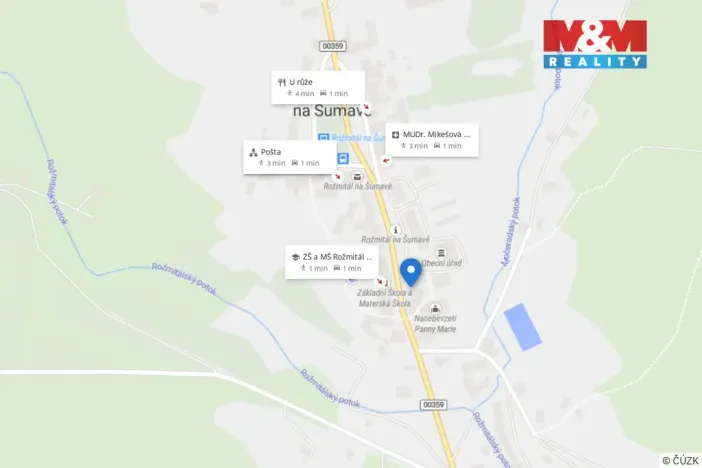 Prodej rodinného domu, Rožmitál na Šumavě, 100 m2