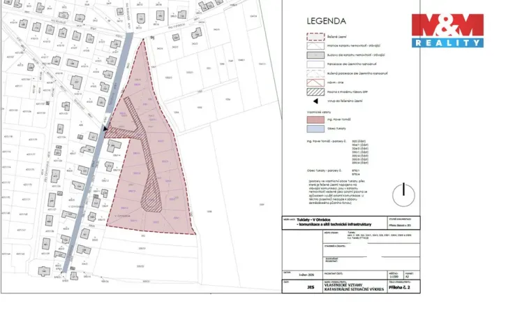 Prodej pozemku pro bydlení, Tuklaty, 20106 m2