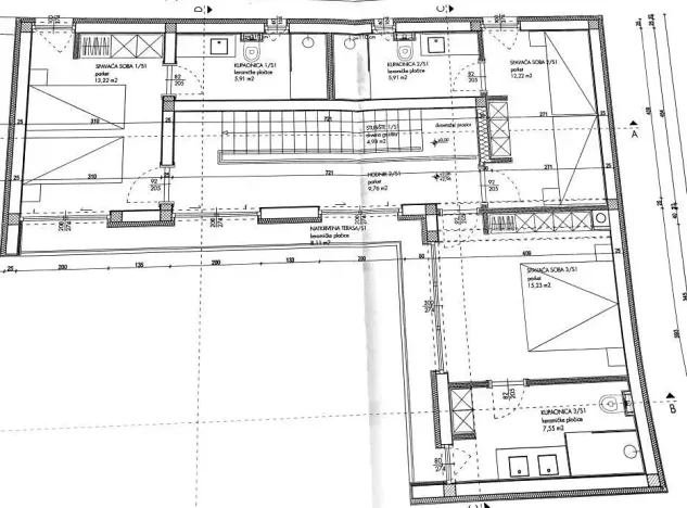 Prodej rodinného domu, Tribunj, Chorvatsko, Put Vodica, 150 m2