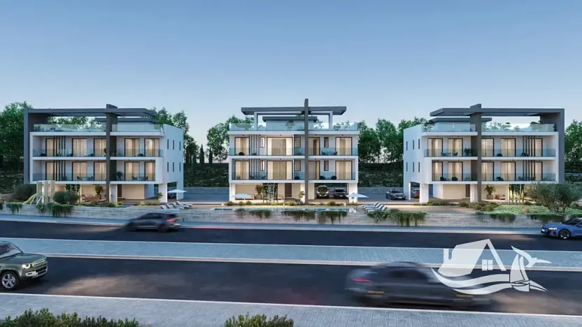 Prodej bytu 1+1, Pafos, Kypr, 50 m2