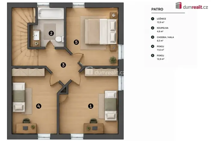Prodej rodinného domu, Hory, 120 m2