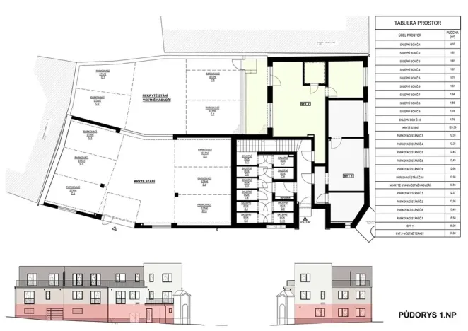 Prodej bytu 1+kk, Ivančice, Kounická, 30 m2