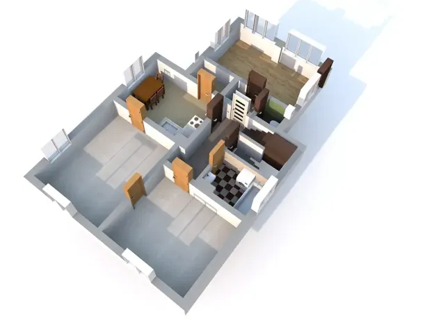 Prodej rodinného domu, Žďárky, 80 m2