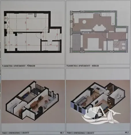 Prodej bytu 2+kk, Golem, Albánie, Mali i Robit, 61 m2