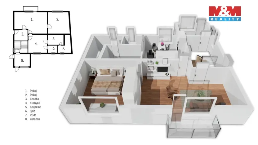 Prodej rodinného domu, Rychnov nad Kněžnou - Lokot, 150 m2