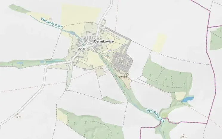 Prodej lesa, Černíkovice, 2471 m2