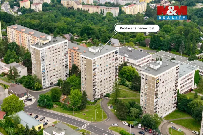 Prodej bytu 2+kk, Ústí nad Labem, Šrámkova, 40 m2