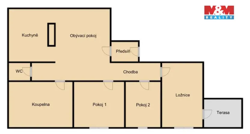 Prodej bytu 4+kk, Bratřice, 90 m2