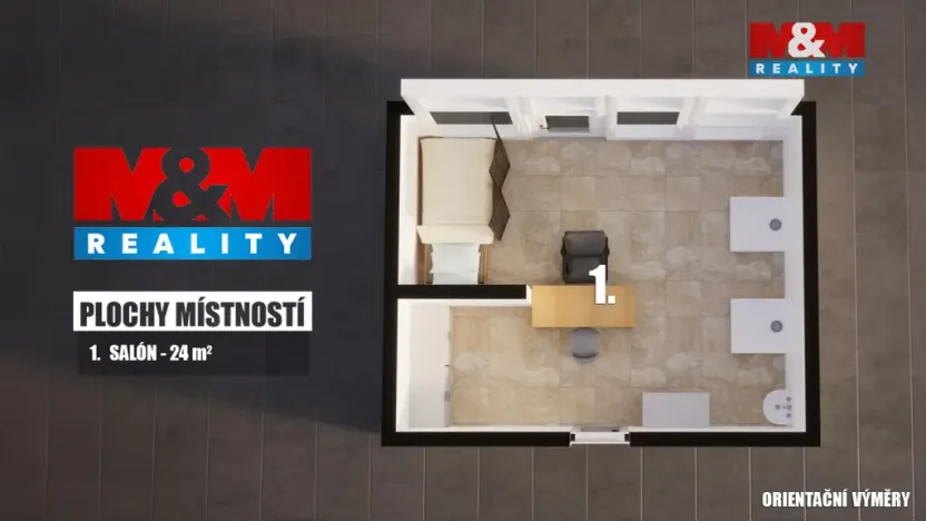 Prodej obchodního prostoru, Praha - Krč, Horáčkova, 24 m2