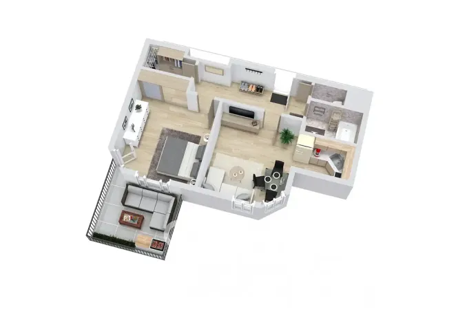 Prodej bytu 2+kk, Praha - Kunratice, K Václavce, 70 m2