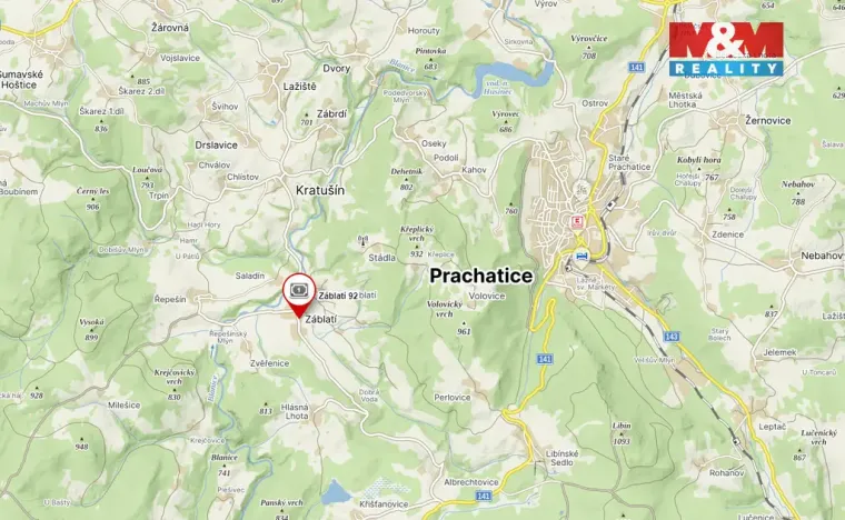 Prodej činžovního domu, Záblatí, 982 m2