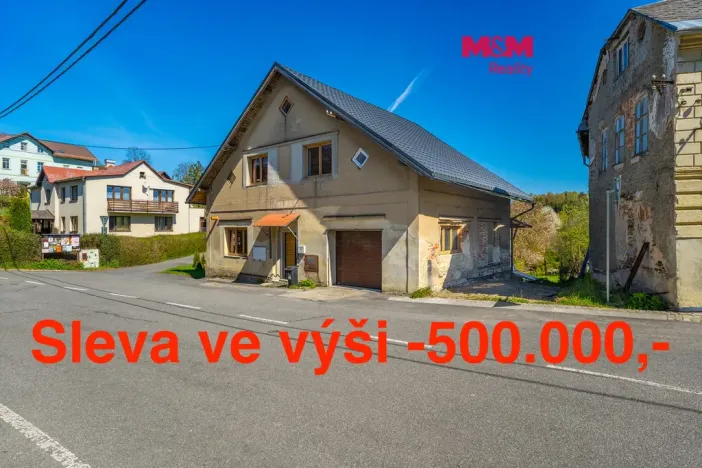 Prodej rodinného domu, Železný Brod - Bzí, 313 m2