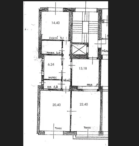 Pronájem bytu 2+1, Praha - Libeň, Sokolovská, 89 m2