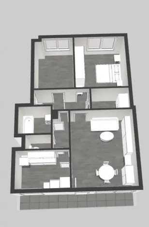 Pronájem bytu 3+1, Červený Kostelec, U Kaštánku, 75 m2