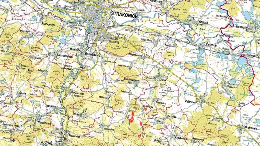 Prodej pole, Kuřimany, 34824 m2