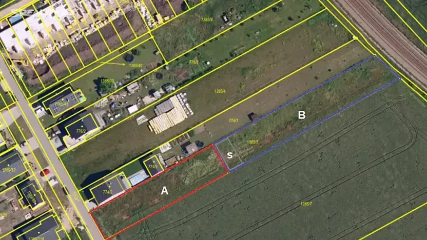 Prodej pozemku pro bydlení, Křenovice, Široká, 2651 m2