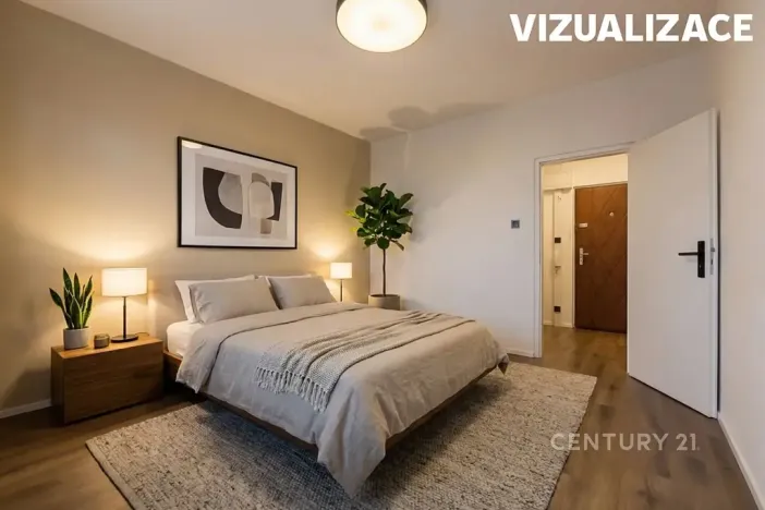 Pronájem bytu 2+1, Chomutov, Kamenný vrch, 58 m2