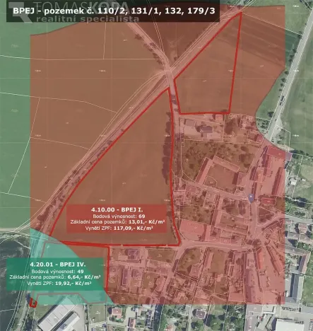 Prodej pozemku pro bydlení, Vysoký Újezd, 8543 m2