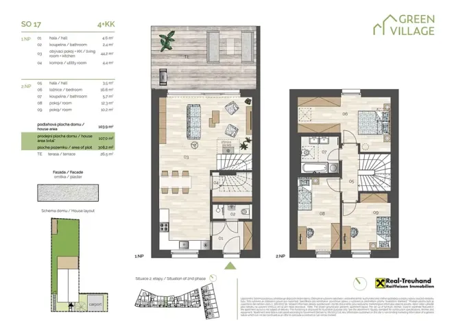 Prodej rodinného domu, Bystřice, 107 m2