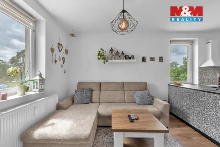 Prodej bytu 3+kk, Luštěnice - Zelená, Lesní, 61 m2