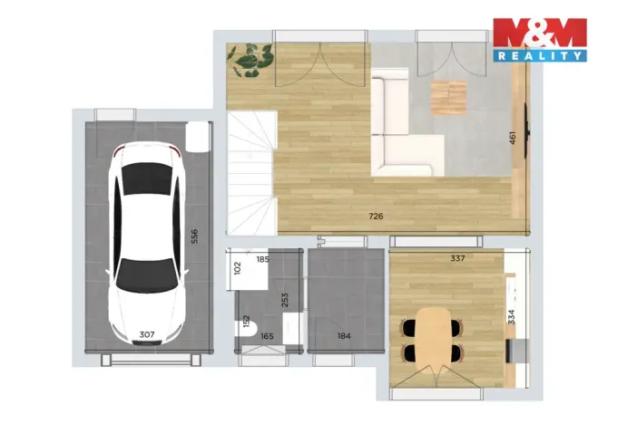 Prodej rodinného domu, Chotětov, Švehlova, 127 m2