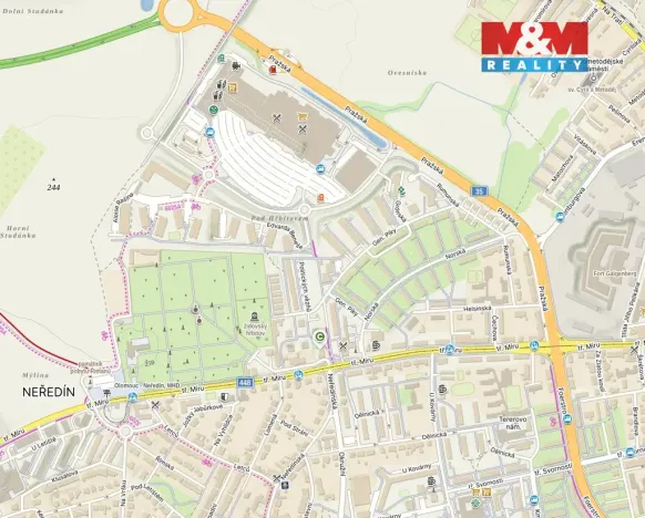 Prodej bytu 2+1, Olomouc, Politických vězňů, 42 m2