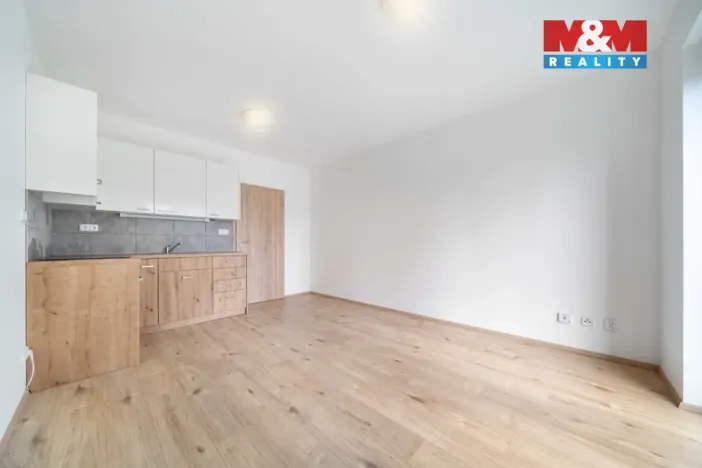 Pronájem bytu 1+kk, Třemošná, Školní, 32 m2