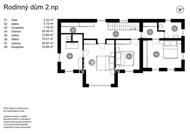 Prodej vily, Praha - Dejvice, V Šáreckém údolí, 253 m2