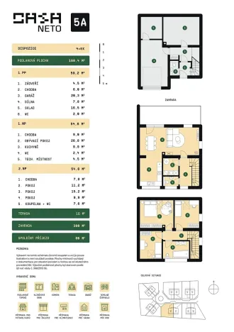 Prodej rodinného domu, Slaný, 162 m2