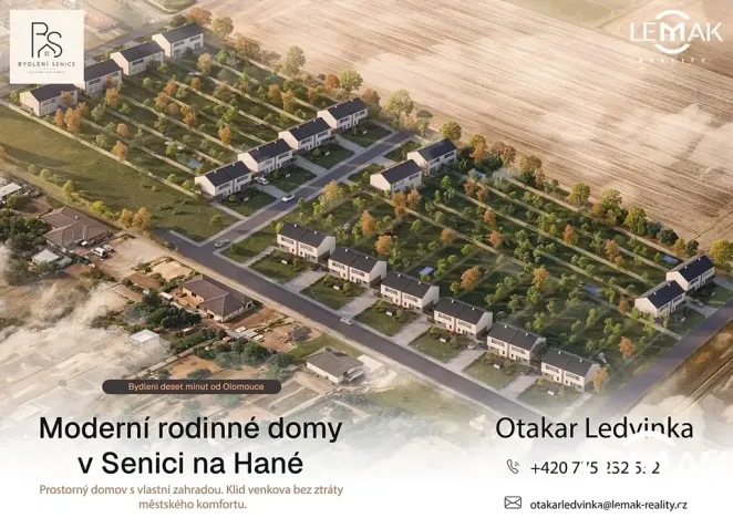 Prodej rodinného domu, Senice na Hané, Školní, 100 m2