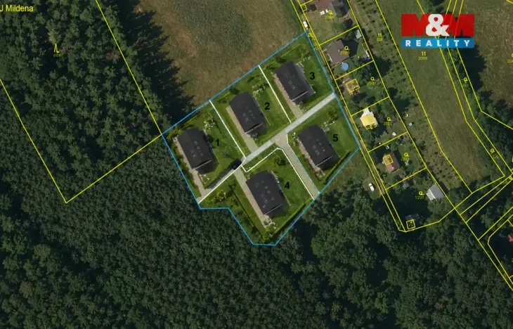 Prodej pozemku pro bydlení, Morašice, 1064 m2