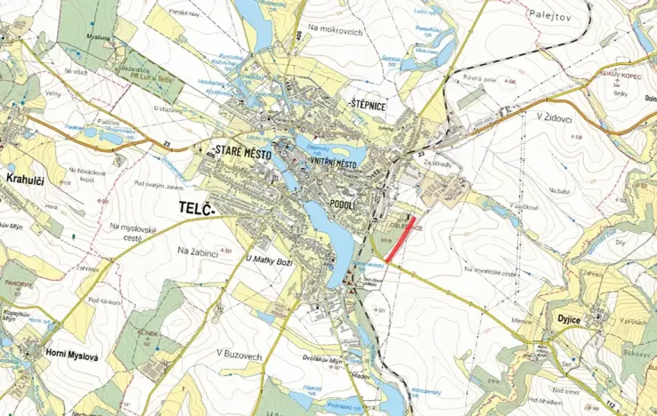 Prodej pole, Telč, 9023 m2