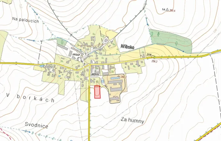 Prodej pozemku pro bydlení, Stěžery, 1628 m2