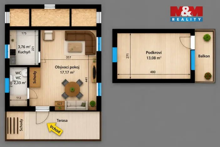 Prodej chaty, Holice - Podlesí, 74 m2