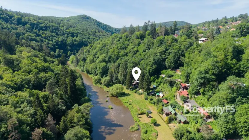 Prodej chaty, Jílové u Prahy - Luka pod Medníkem, 45 m2