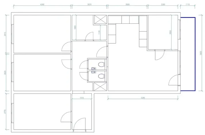 Prodej bytu 5+kk, Praha - Chodov, Klapálkova, 90 m2