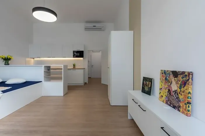 Pronájem bytu 1+kk, Brno, Poštovská, 46 m2