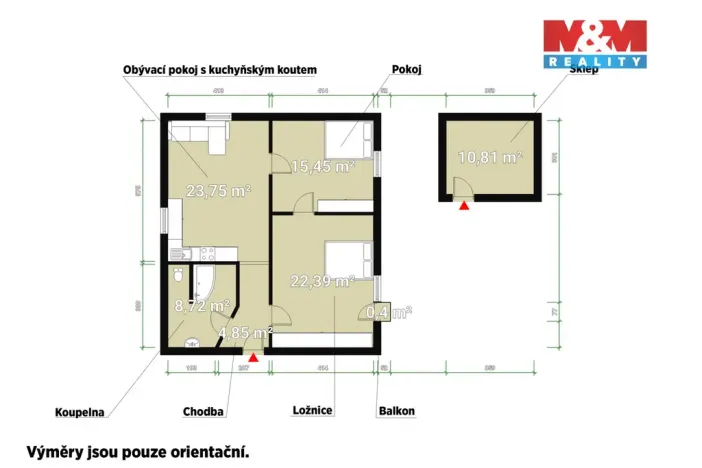 Prodej bytu 3+kk, Plzeň - Jižní Předměstí, Sukova, 75 m2