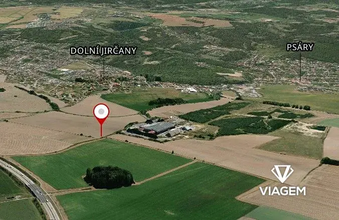Prodej podílu pole, Psáry, 672 m2