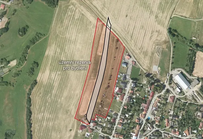 Prodej podílu pozemku pro bydlení, Kunštát, 3337 m2