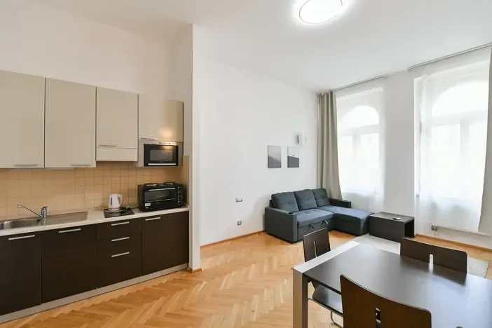 Prodej bytu 2+kk, Praha - Nové Město, Hálkova, 49 m2