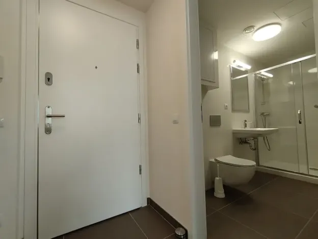 Pronájem bytu 1+kk, Praha - Dolní Chabry, Ústecká, 34 m2